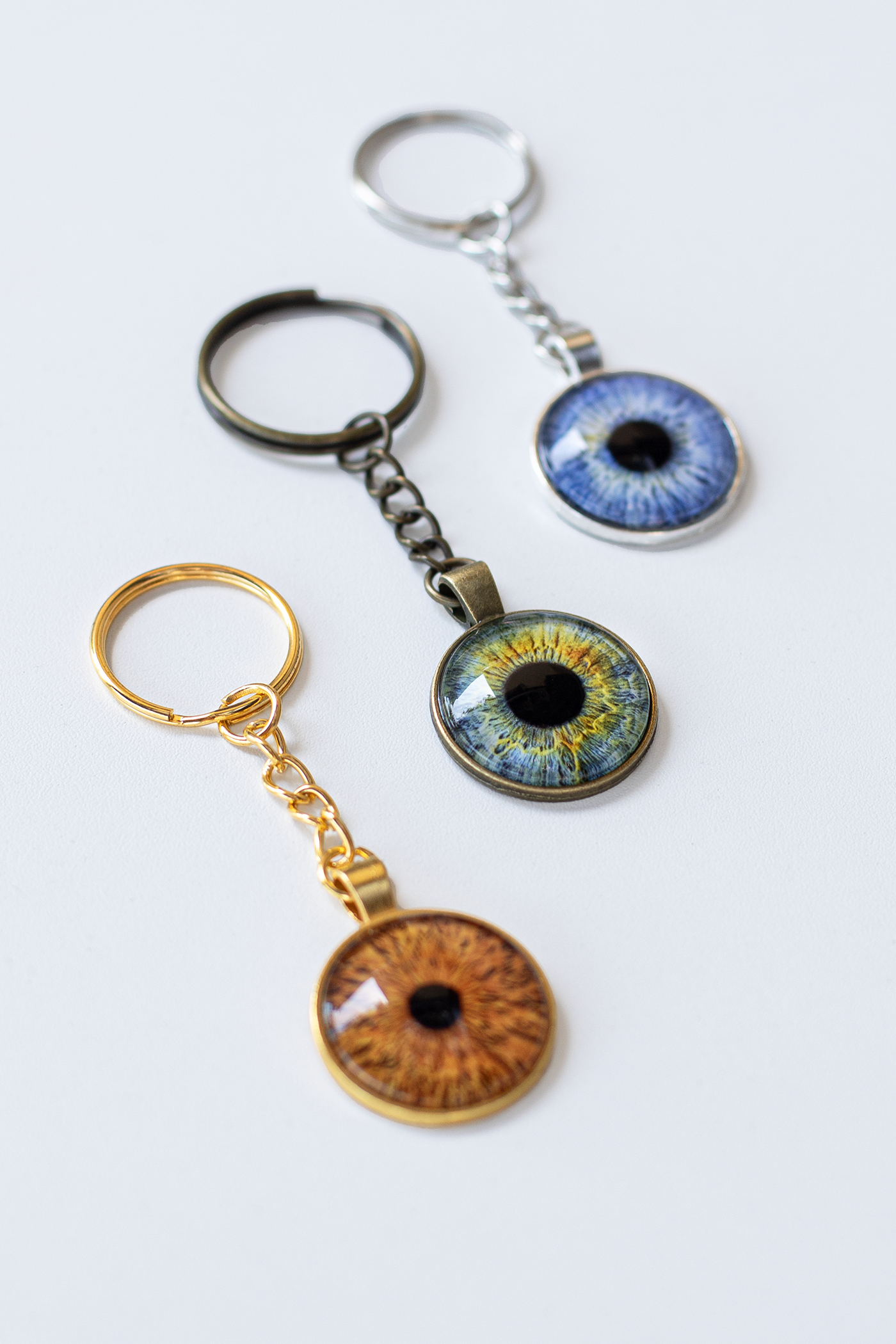 Iris Keychain