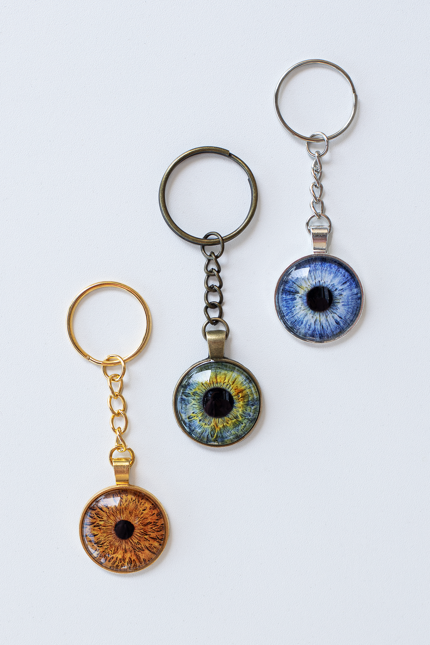 Iris Keychain