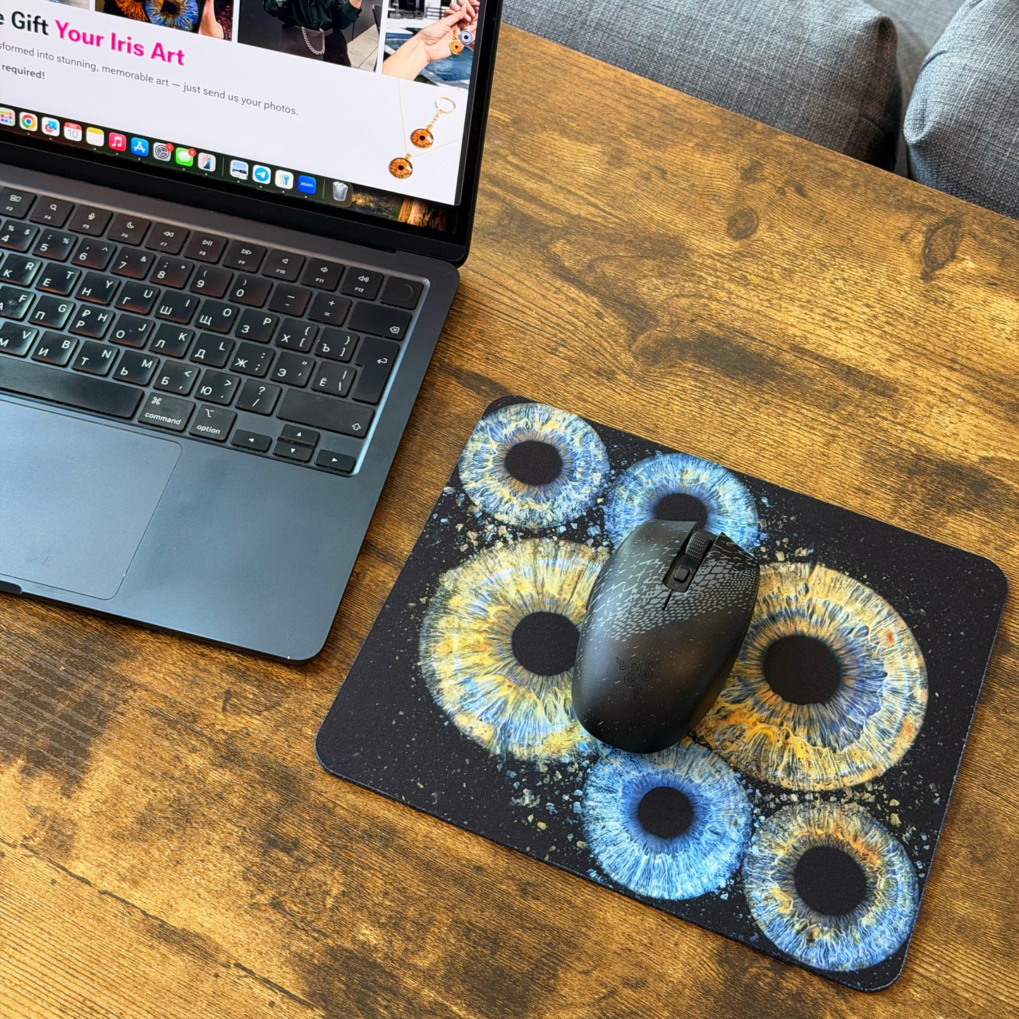 Iris Mouse Pad