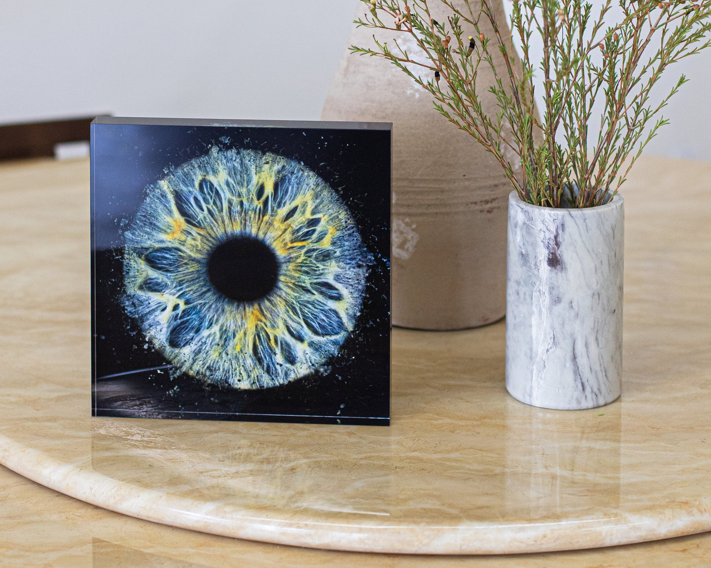 Iris Acrylic Block