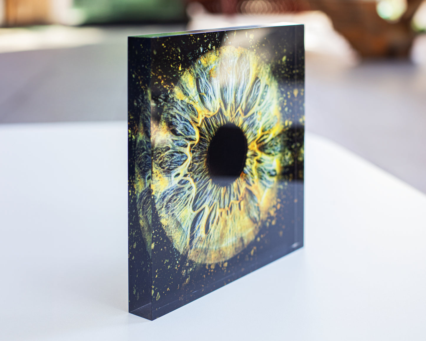 Iris Acrylic Block