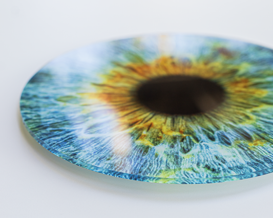 Iris Round Acrylic Print