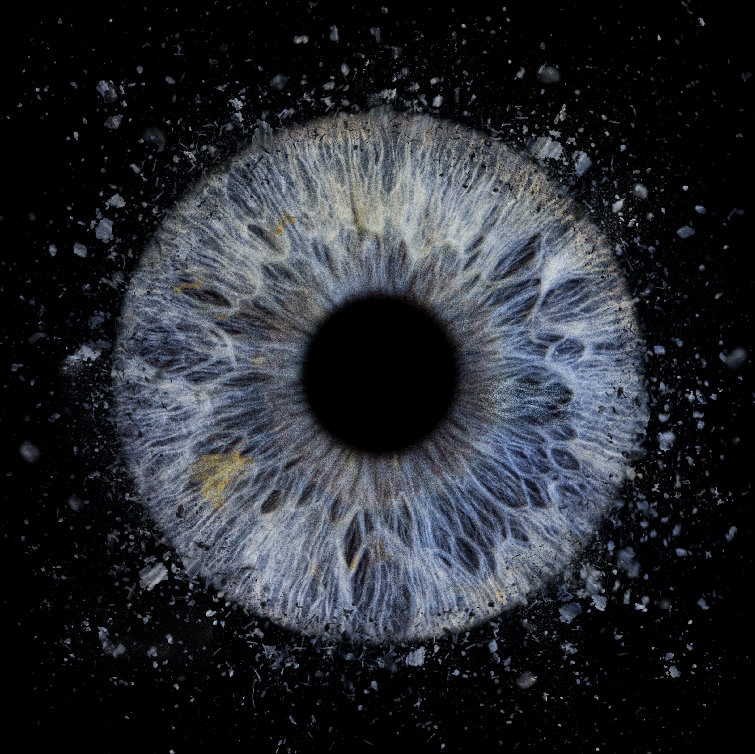 Unique Iris Artwork – COSMIC EYE Iris Photo
